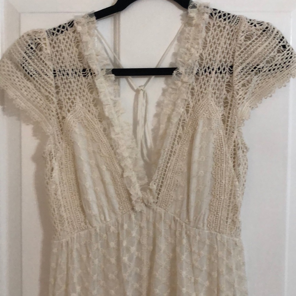 Free people never worn lace jumper